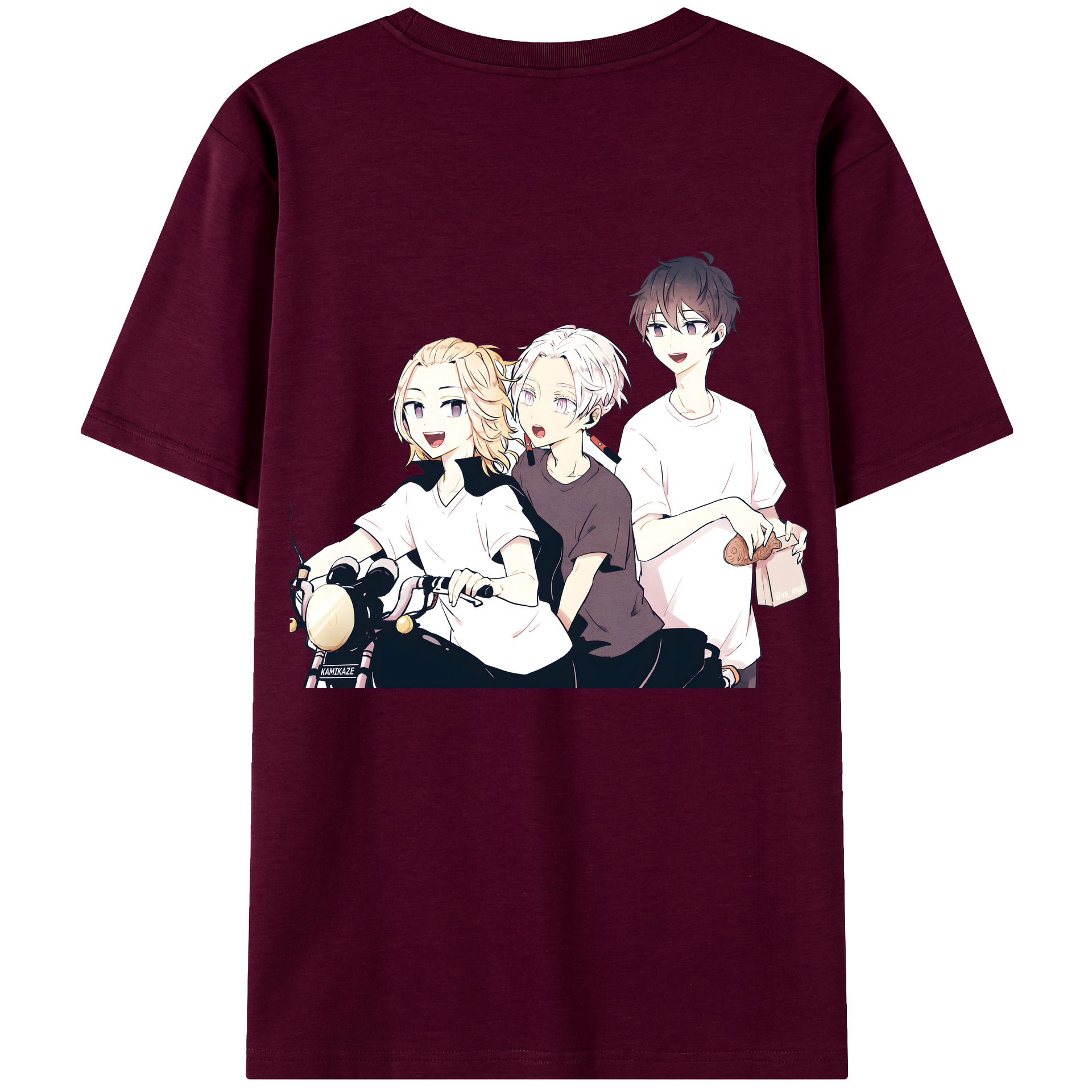 （画像用） 東京リベンジャーズ Tokyo Revengers レディース半袖Tシャツ(バックプリント)